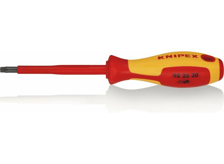 Draper 34662 KNIPEX 98 26 30 VDE Insulated Torx&amp;#174; Screwdriver TX30 x 100mm