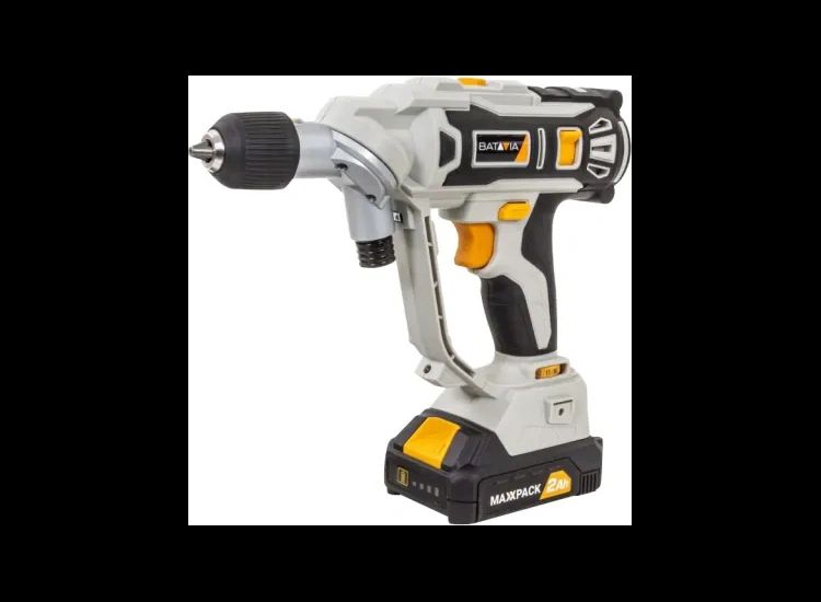 Batavia MAXXPACK Twin Drill &amp; Screwdriver 18V 1 x 2.0Ah Li-ion