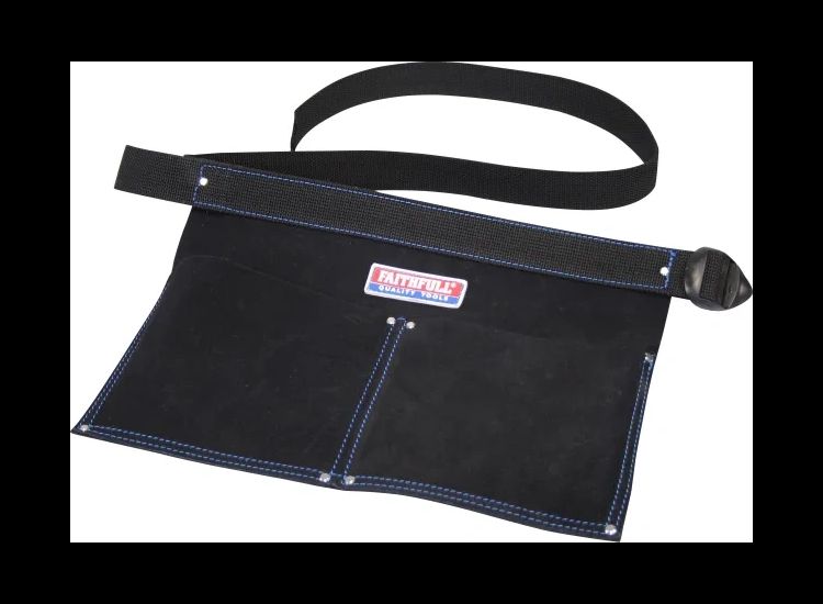 Faithfull Double Pocket Nail Pouch