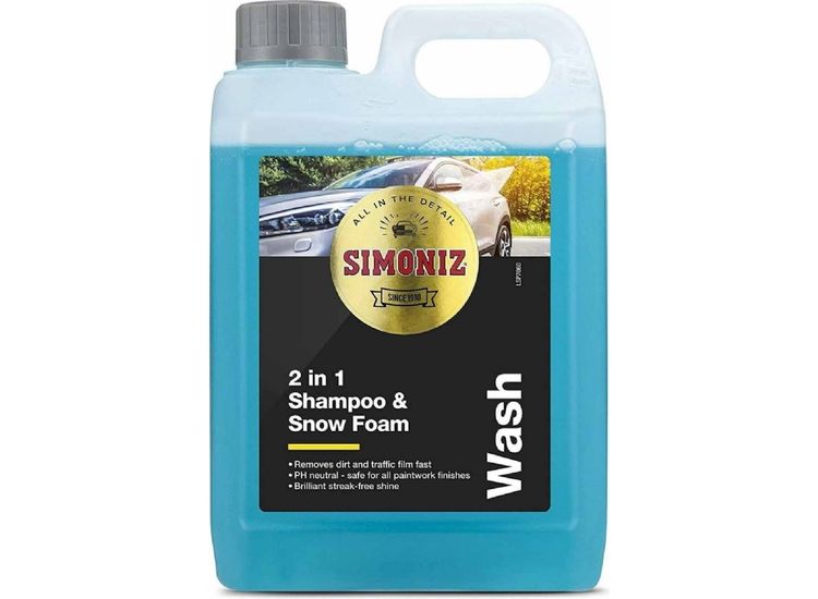 Simoniz 2 In 1 Shampoo &amp; Snow Foam 2L