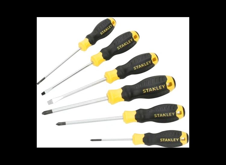 STANLEY® CUSHION GRIP™ Screwdriver Set, 6 Piece