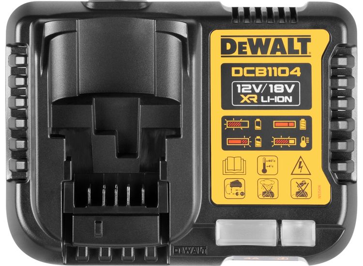DEWALT DCB1104 Multi-Voltage Charger 12-18V Li-ion