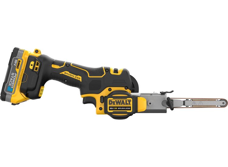 DEWALT DCM200E2T XR Brushless Band File 18V 2 x 1.7Ah POWERSTACK™ Li-ion