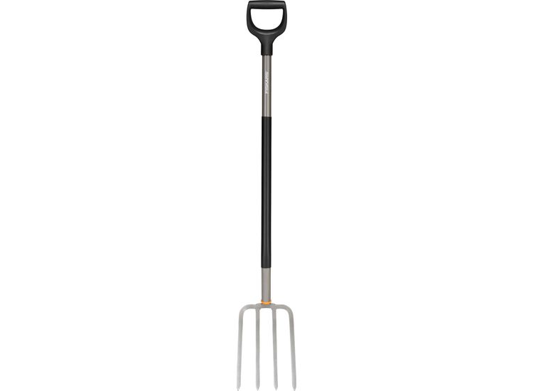 Fiskars Ergonomic Garden Fork Grey