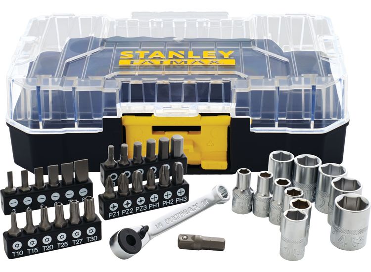 STANLEY® FatMax® 1/4in Socket &amp; Bit Set, 37 Piece