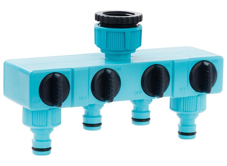 Flopro Four Way Tap Connector