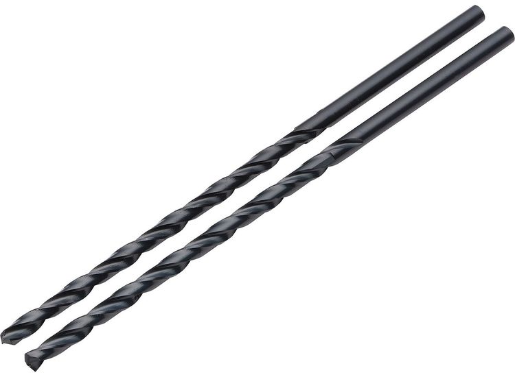 Draper 08786 Black HSS Long Drill Bit 3.0 x 100mm (Pack of 2)