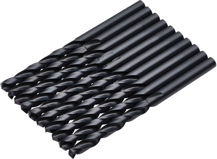 Draper 08835 Black HSS Drill Bit, 8.0mm (Pack of 10)