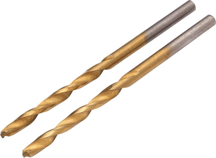 Draper 08862 HSS Titanium Nitride Coated Drill Bit, 3.0mm (Pack of 2)