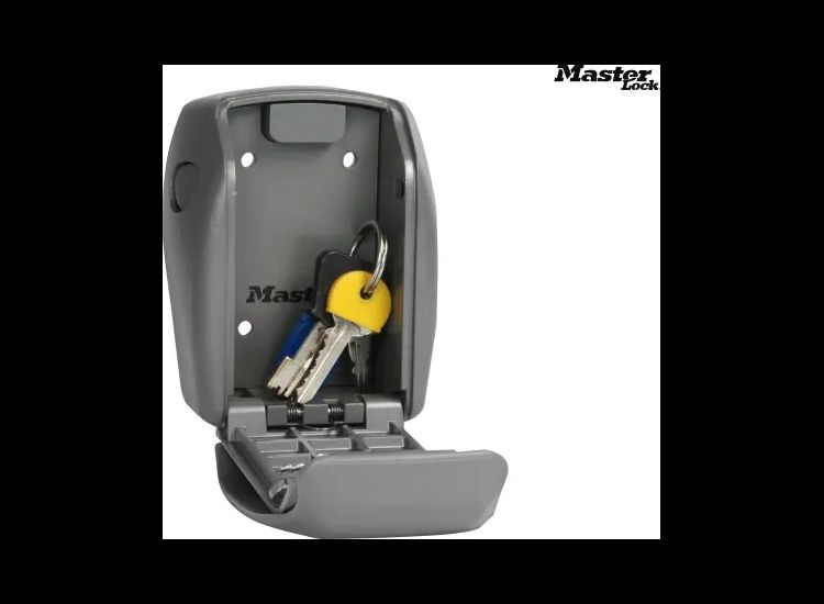 Master Lock 5415E Wall-Mounted Reinforced Key Lock Box Bagged