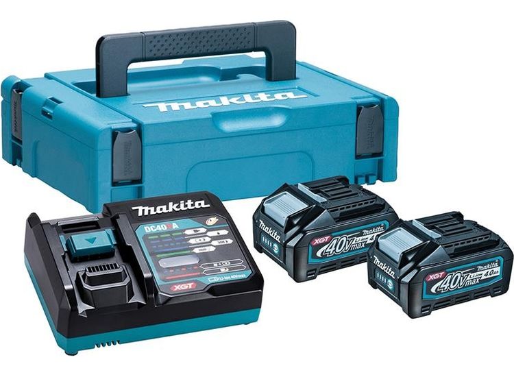 Makita 191K01-6 Power Kit 40V 2 x 4.0Ah Li-ion
