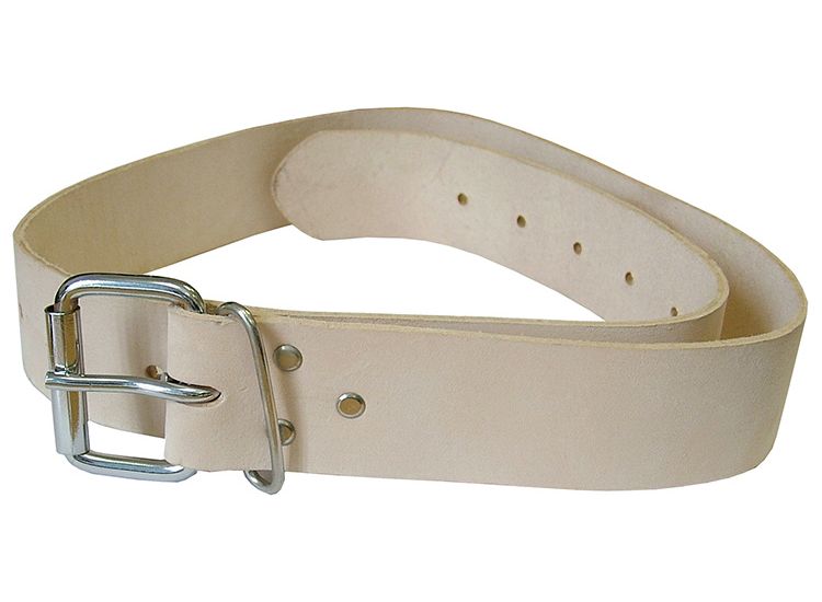 Faithfull Heavy-Duty Leather Belt 45mm Wide