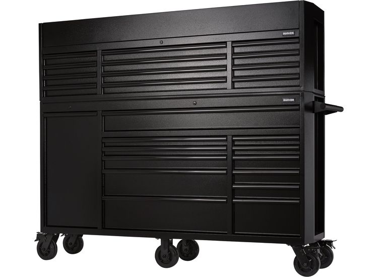 Draper 24253 BUNKER® Combined Roller Cabinet and Tool Chest, 25 Drawer, 72"