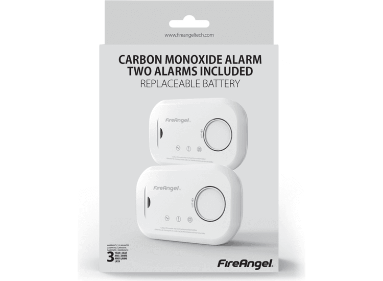 Fire Angel FA6813-T2 Carbon Monoxide Alarm Twin Pack