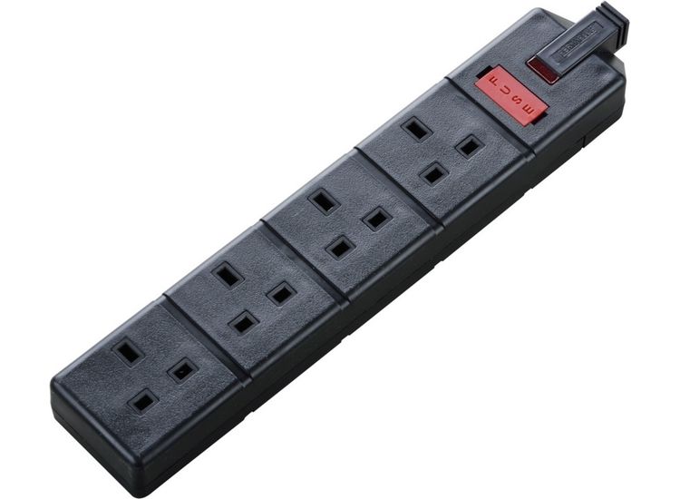 Masterplug 4 Socket 13 Amp Heavy Duty Trailing Socket