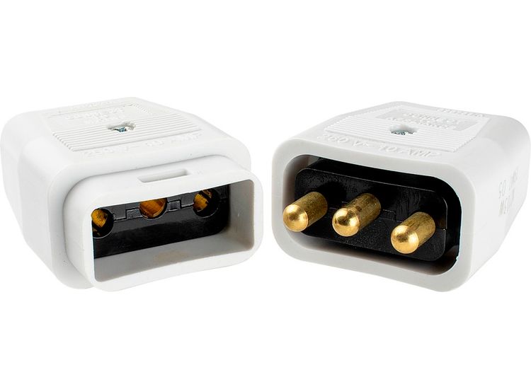 Masterplug NC103W-01 2x10 Amp 2 Pin Heavy Duty N/Rev Connector