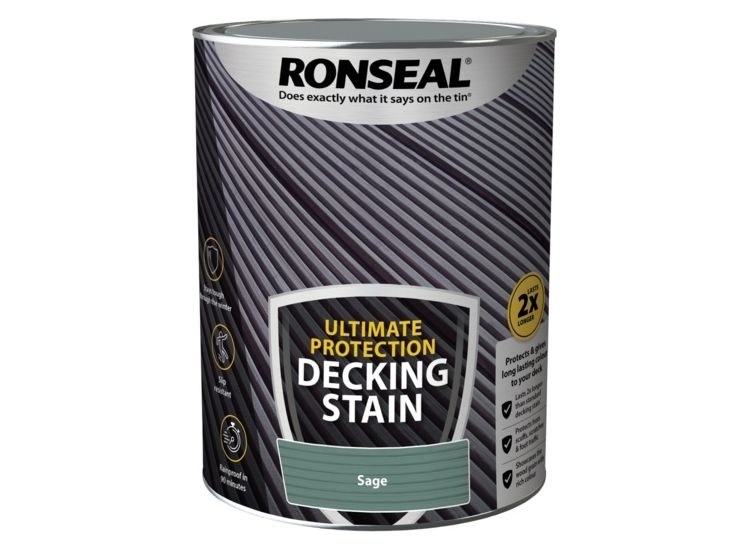 Ronseal 39222 Ultimate Protect Decking Stain 5L