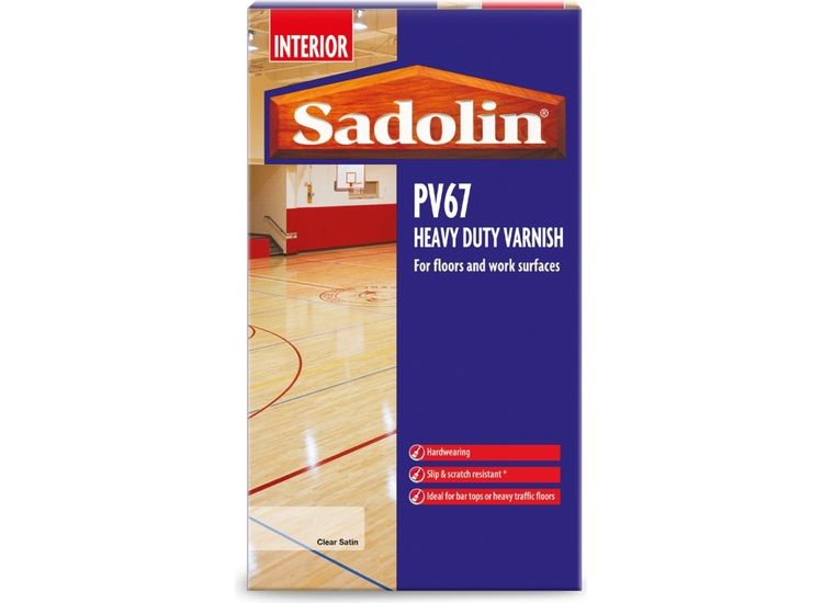 Sadolin 5028741 PV67 Heavy Duty Varnish Satin