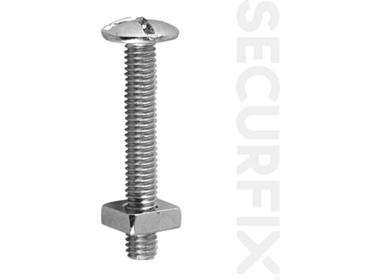 Securfix T10970 Roofing Bolt ZP M6x100mm