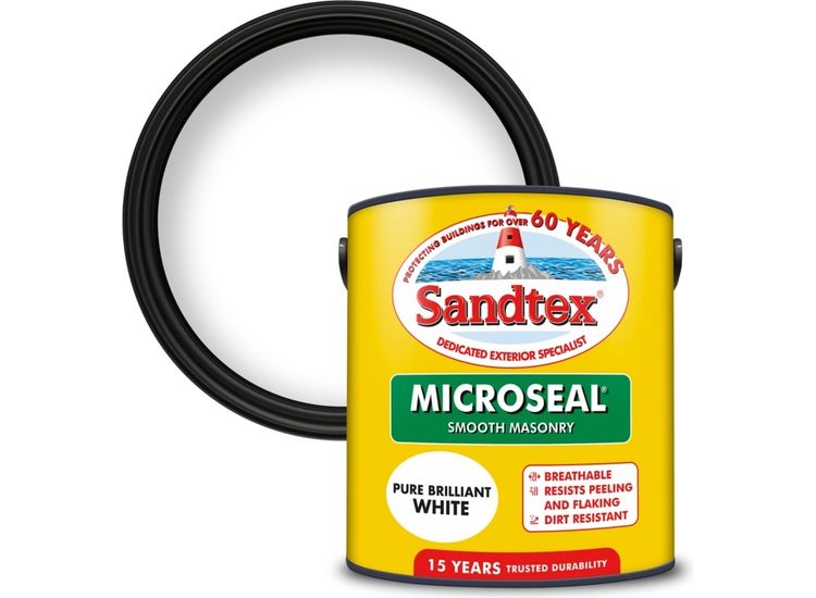 Sandtex Retail 5068882 Smooth Masonry Bril White