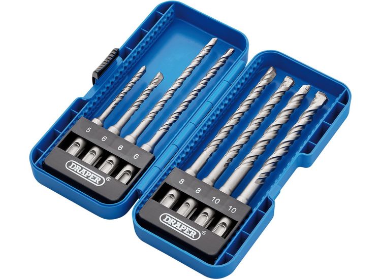 Draper 09177 SDS Plus Drill Bit Set (8 Piece)