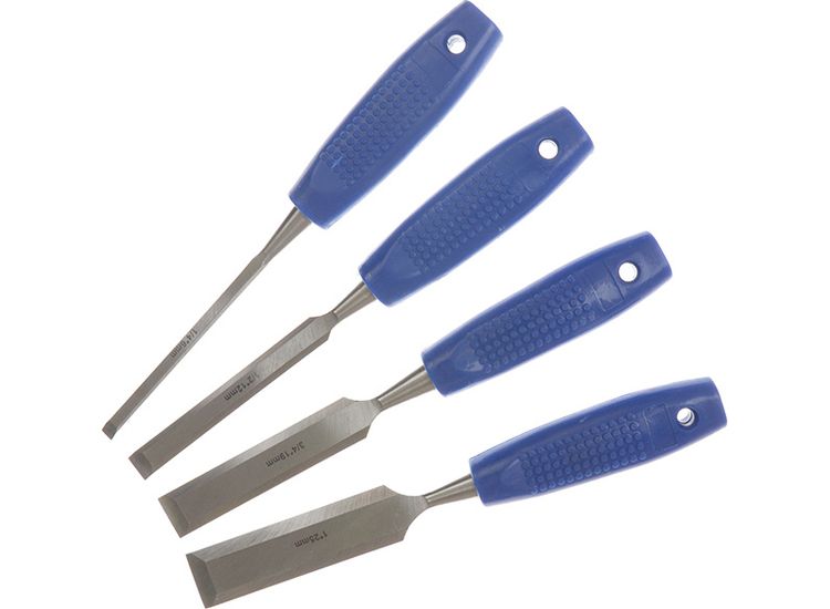BlueSpot Tools Wood Chisel Set, 4 Piece