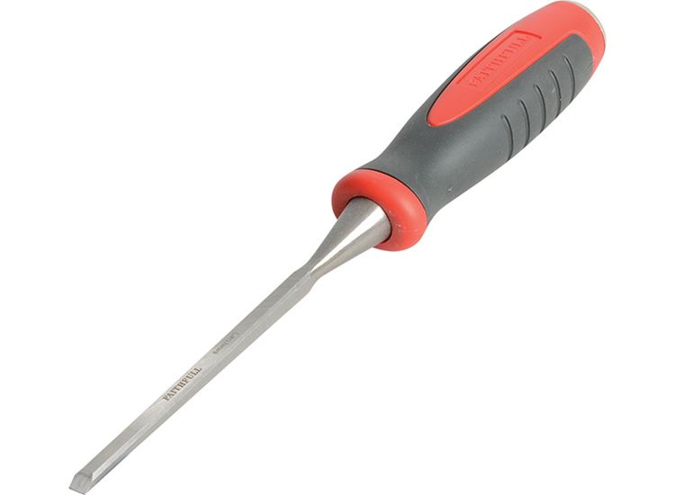 Faithfull Bevel Edge Chisel Red Soft Grip 6mm (1/4in)
