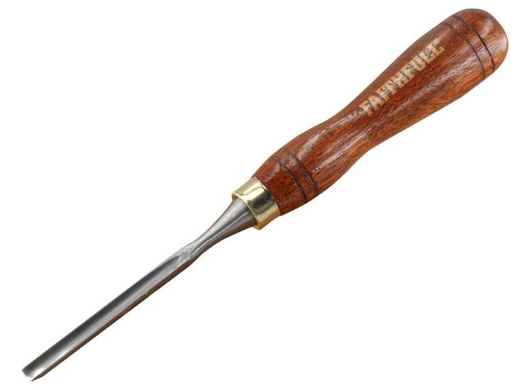 Faithfull FSC Straight Gouge Carving Chisel 6.3mm (1/4in)