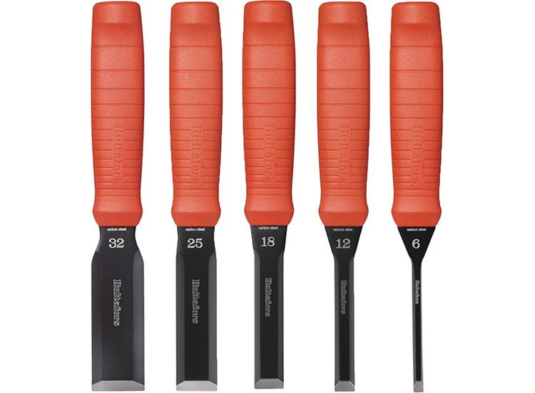 Hultafors Scandinavian Butt Chisel Set, 5 Piece