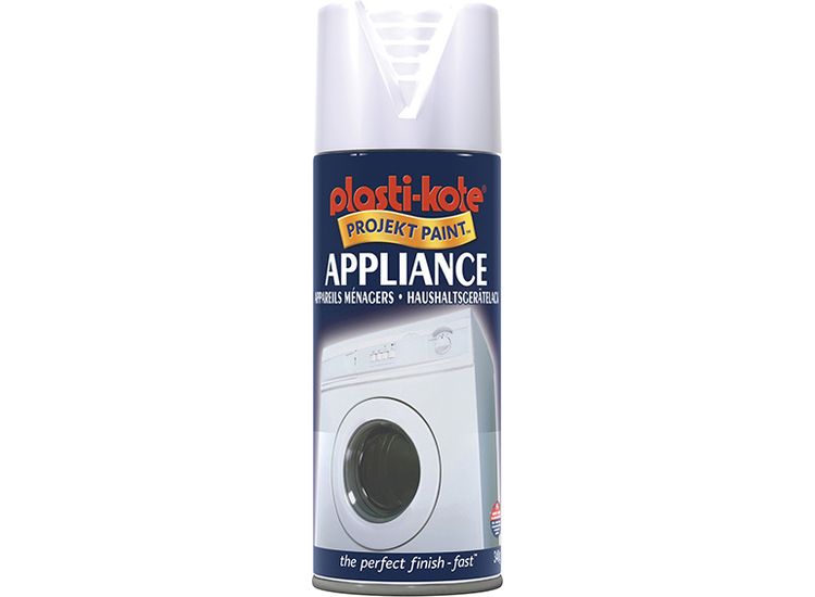 PlastiKote Twist &amp; Spray Appliance Enamel Gloss White 400ml