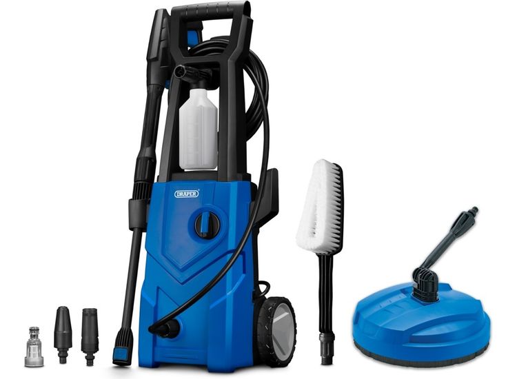 Draper 24274 135 Bar Pressure Washer + Patio Clean
