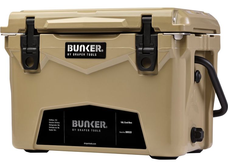 Draper 08533 BUNKER® Cool Box, 18L