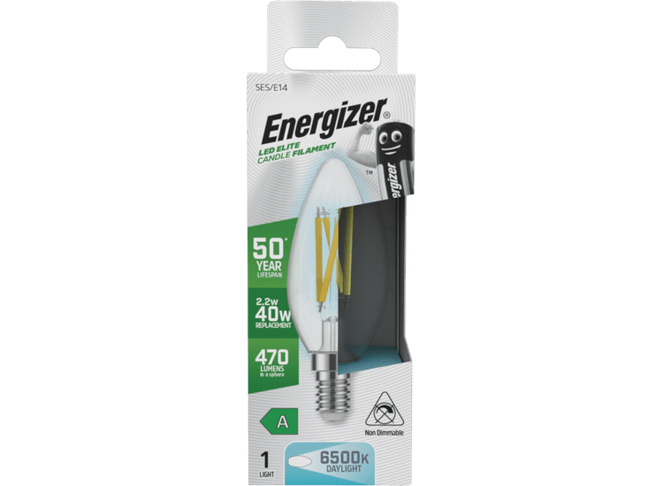 Energizer S29641 E14 A Rated Candle 6500k 2.2w