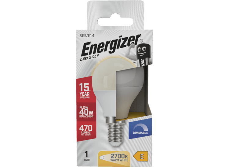 Energizer S29772 Led Golf 470lm Opal E14 Dimmable