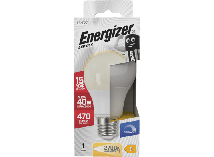 Energizer S29776 Led Gls E27 2700k Dimmable