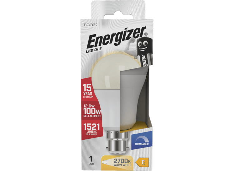 Energizer S29778 Led Gls B22 Dimmable 12.6w