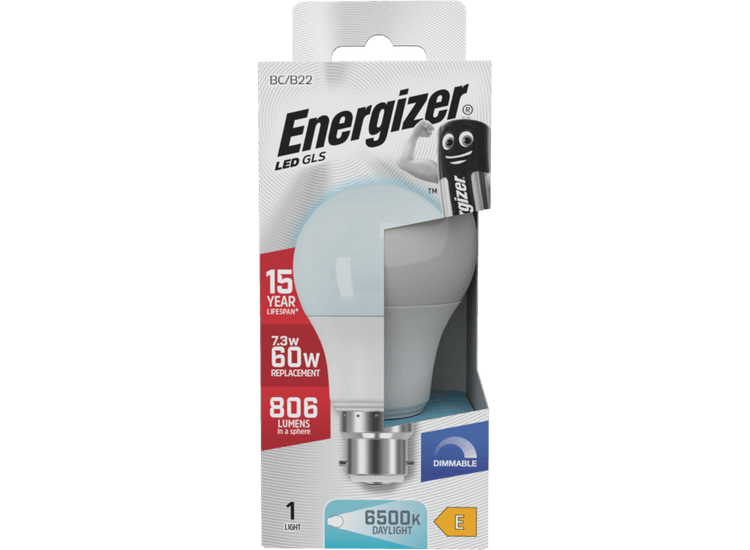 Energizer S29782 Led Gls B22 6500k Dimm 7.3w