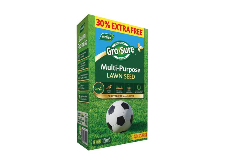 Gro-Sure Multi-Purpose Lawn Seed 10m² + 30% Free
