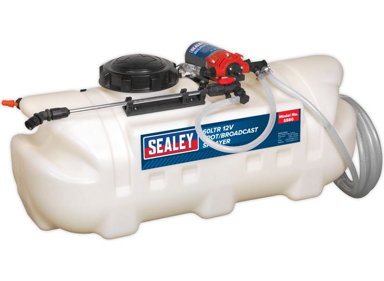 Sealey SS60 Broadcast/Spot Sprayer 60ltr 12V