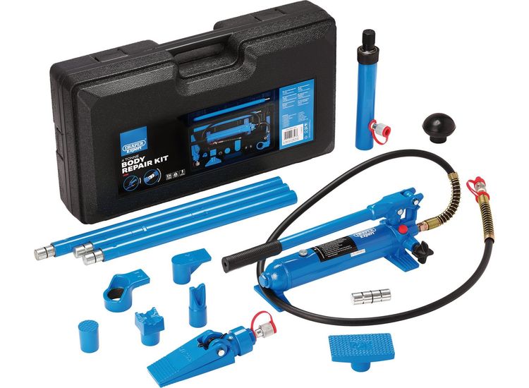 Draper 13590 Draper Expert Hydraulic Body Repair Kit, 4 Tonne (15 Piece)