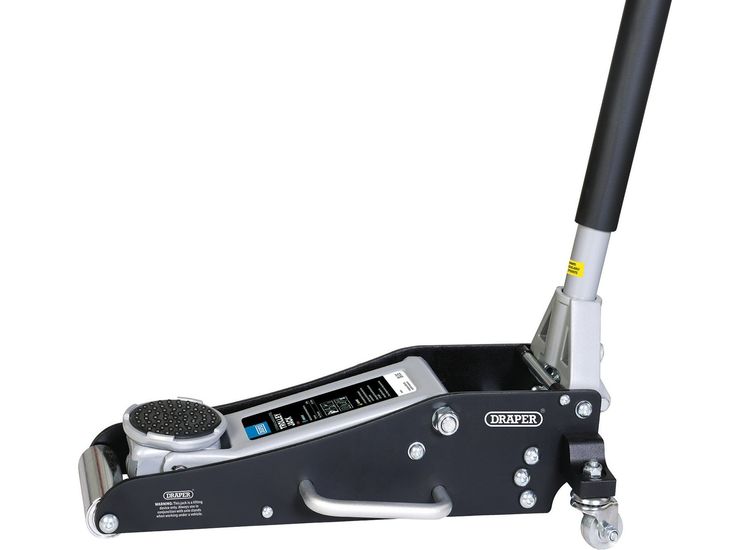 Draper 13624 Aluminium and Steel Racing Trolley Jack, 1.5 Tonne