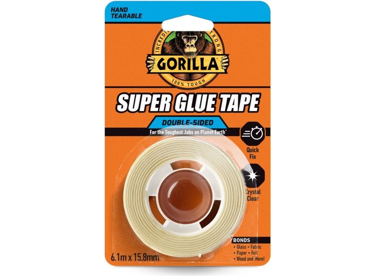 Gorilla 115718 Gorilla Super Glue Tape