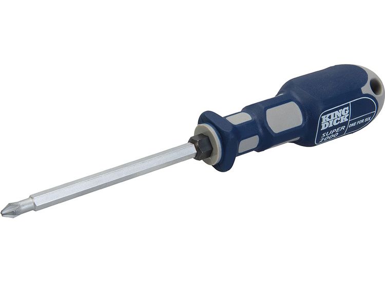 King Dick 6-in-1 Long Screwdriver