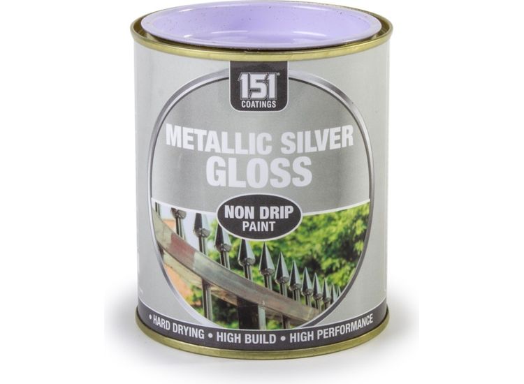 151 Coatings DY061 Metallic Silver Paint