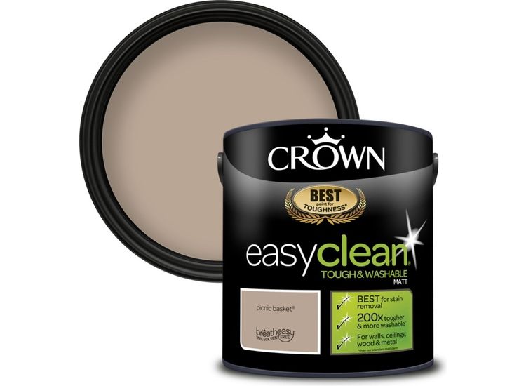 Crown 5101164 Easyclean Matt Emulsion Picnc Bask