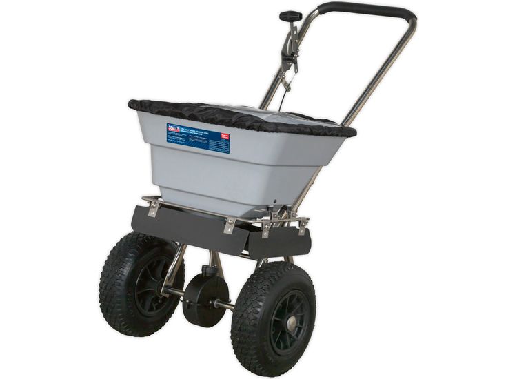 Sealey SSB37W Stainless Steel Broadcast Salt Spreader 37kg Walk Behind