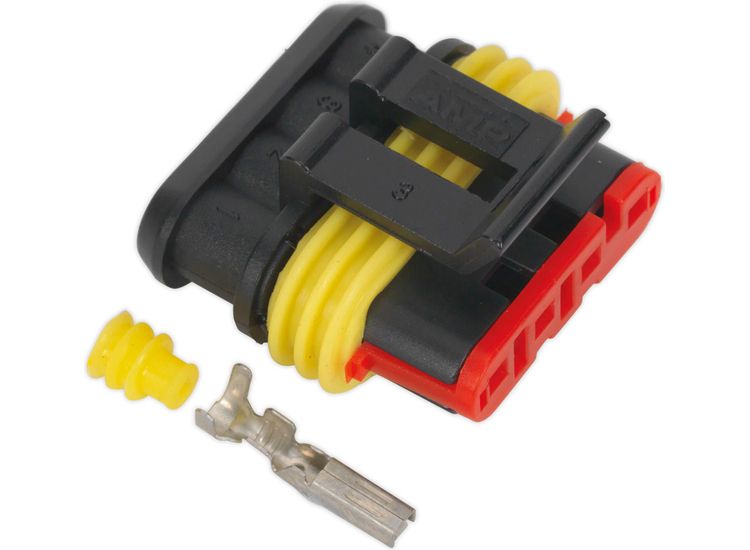 Sealey SSC4F Superseal Female Connector 4-Way Pack of 3