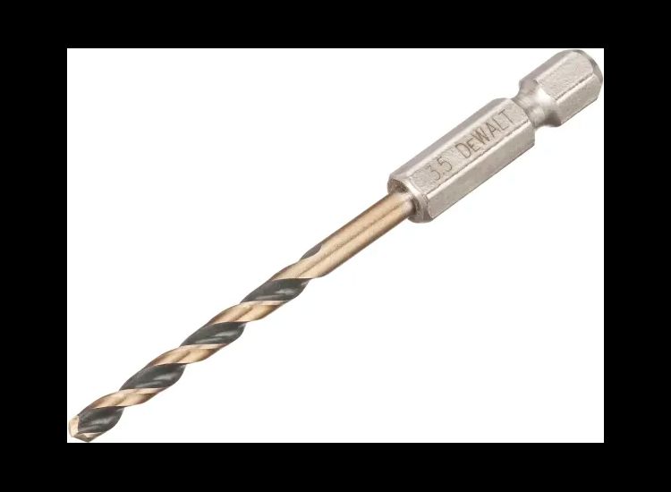 DEWALT Black &amp; Gold Hex HSS-G Drill Bits