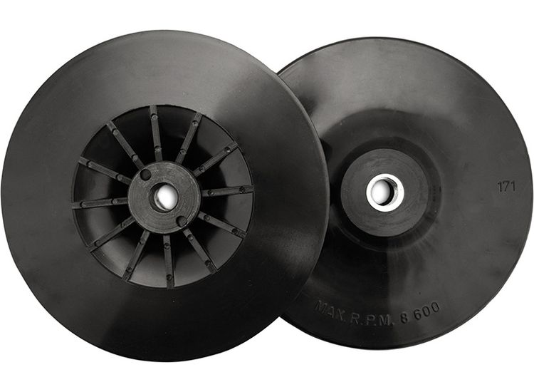 Flexipads World Class Angle Grinder Pad Black 180mm (7in) 5/8 UNC