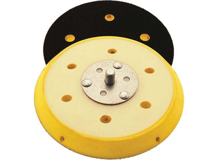 Flexipads World Class Dual Action Sander Pad 150mm GRIP® 6+1 Holes 5/16 UNF